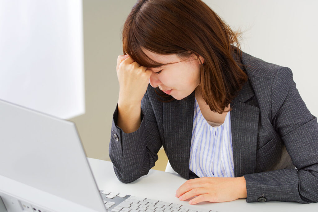 １．営業はつらい？